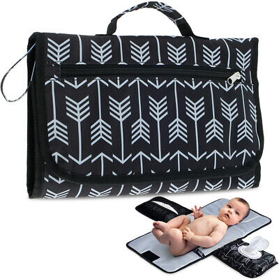 Waterproof Portable Baby Diaper Travel Home Change Changing Mat Pad Nappy Bag AU • 22.77$