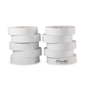 TapesSupply 10 Rolls Pack White Electrical Tape 3/4" x 66 ft - Picture 1 of 6