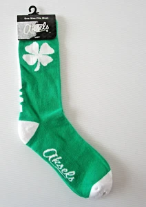Aksels Shamrock Green Socks One Fits Most Men’s Size 6-13 NEW St Patrick's Day - Picture 1 of 3
