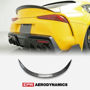 For Toyota 19+ Supra A90 AGN carbon fiber Type trunk spoiler rear duckbill wing - Bild 1 von 12