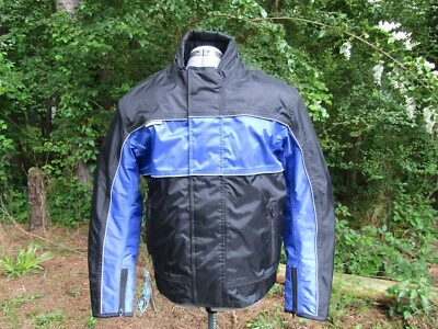 Мужская Himalaya мотоцикла износ синий мотоциклетная куртка со вставками Sz M - Изображение 1 из 4