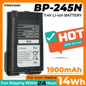 7.4V 1900mAh ICOM BP-245H BP-245N Li-ion Battery for Icom IC-M71 IC-M72 IC-M73 - Picture 1 of 12