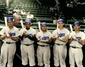 F909 Brooklyn Dodgers Sluggers Snider 8x10 11x14 16x20 Colorized Photo - Picture 1 of 1