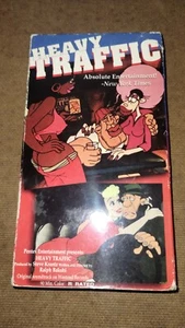 Rare Cover 1994 Ralph Bakshi Heavy Traffic 1973 VHS Pentex Entertainment - Picture 1 of 5