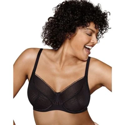 Playtex Love Curve Amazing Shape Balconette Bra 4713 Black Sz.36,38,40,42,44 - Image 1 of 4