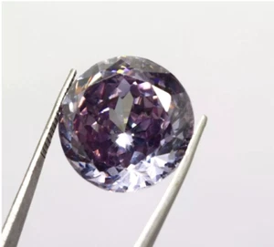Natural Round Cut 47.10 Ct Alexandrite Color Changing Loose Certified Gemstone - Picture 1 of 4