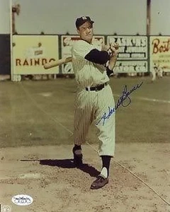 Hank Bauer Yankees Signed Jsa Cert Sticker 8x10 Photo Autograph Authentic - Picture 1 of 1