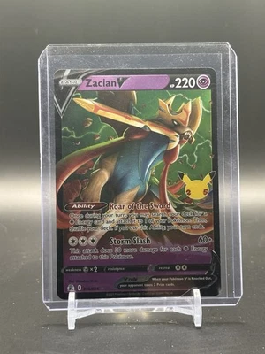 Zacian V 16/25 Ultra Rare Celebrations Pokemon TCG NM - Image 1 of 2