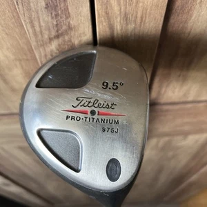 Titleist 975 J Driver 9.5* UltraLight ProForce Stiff Graphite Mens RH 65 Gold - Picture 1 of 8