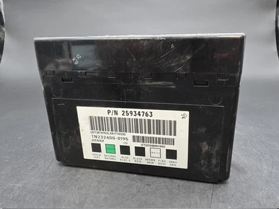 2008-2009 Pontiac G8 GT Body Control Module BCM BCU # 25934763 OEM - Image 1 of 4