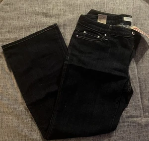 Bota Levis 545 tiro bajo corte Misses talla 16 mediana azul oscuro nueva con etiquetas para mujer - Imagen 1 de 6