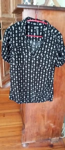 Bluse Gr M Blinddate Casual kurzarm - Bild 1 von 5