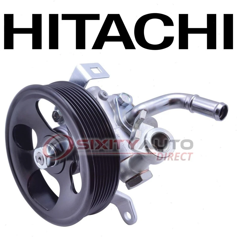 Hitachi Power Steering Pump for 2005-2015 Nissan Xterra 4.0L V6 - Hoses xr - Imagem 1 de 4