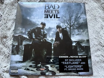 Hell The Sequel [PA] by Bad Meets Evil Vinyl Shady Aftermath Eminem Royce SEALED - Image 1 of 4