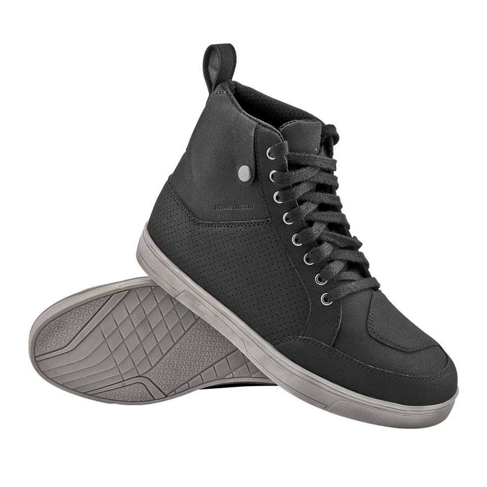 Speed & Strength United By Speed Mens Motorcycle Shoes Black/White - Imagem 1 de 1