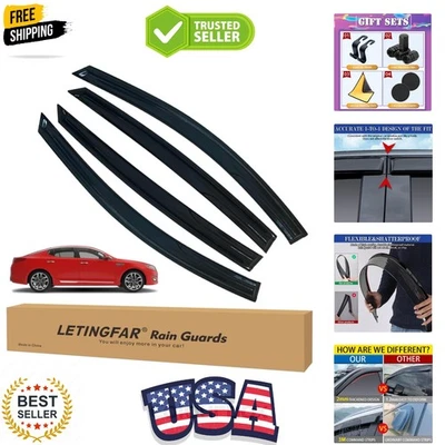 Viseras de ventana protectores de lluvia para Kia Optima 2011 2012 2013 2014 2015 accesorios... Foto 1 de 4