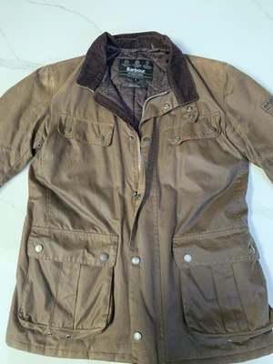 Chaqueta encerada Barbour International Steve McQueen Collection para hombre rara pequeña Foto 1 de 4