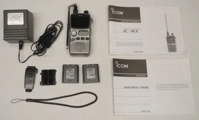 Receptor de banda ancha de comunicaciones ICOM IC-R3 funcionando Foto 1 de 4