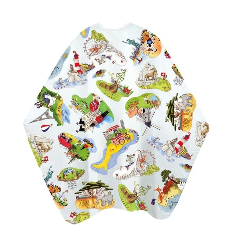 Trend Design Kinderumhang Kid´s World 90 x 125 cm Friseur Salon Profi