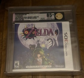 ✅Legend of Zelda Majora's Mask 3D - Nintendo 3DS - VGA Graded 85+ - 1st PRINT ✅