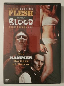 Flesh and Blood (DVD) 1994 RARE HORROR - CHRISTOPHER LEE - Sealed - Picture 1 of 1
