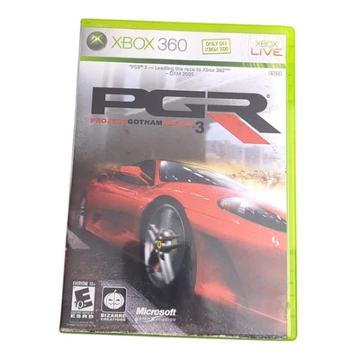 PGR Project Gotham Racing 3 (Microsoft Xbox 360, 2005) Complete With Manual CIB - Image 1 of 4