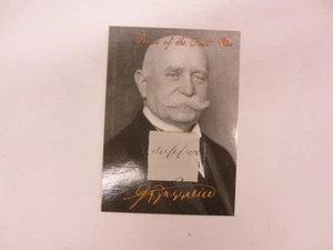2023 Andenken Ausgabe #30 FERDINAND VON ZEPPELIN Reliquienkarte - Bild 1 von 4