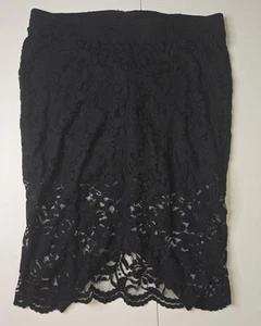 Falda corta negra para mujer TORRID talla 16 caprichosa gótica bruja metal grunge -380 - Imagen 1 de 5