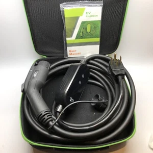 AEFA EV Charger Level 2 32' NEMA 14-50 ANS-EVA10 Type 1 SAEJ1772 - Picture 1 of 9