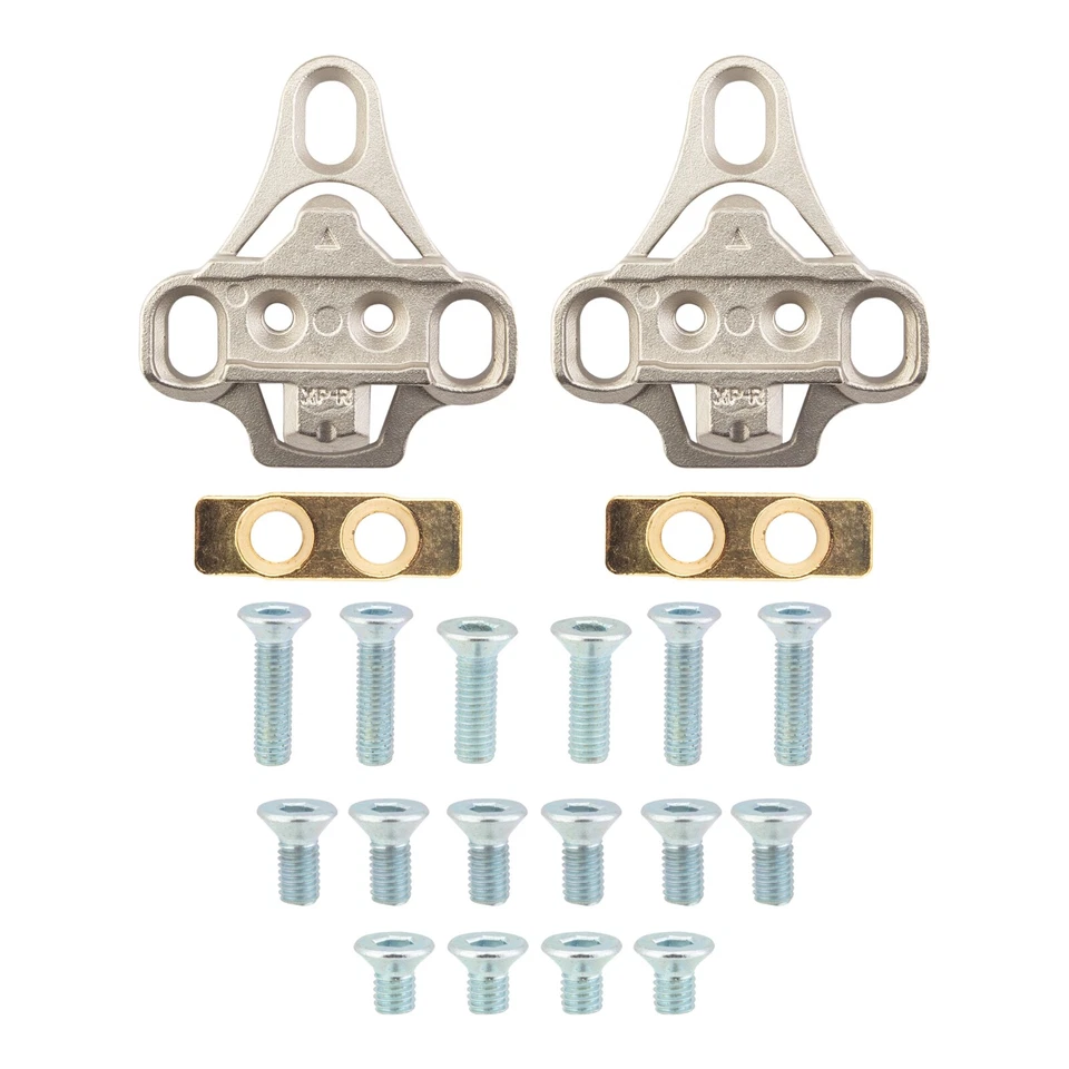 Zapata de bicicleta de carretera con aspecto de 3 pernos a tacos de pedal SPD adaptador de conversión de tacos SPD Foto 1 de 1