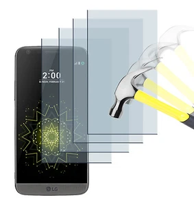 4 x PANZERFOLIE LG G5 Panzer Klar soft TPU Displayschutzfolie Schutzfolie Extrem - Picture 1 of 4