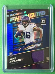 2021 Panini Donruss Optic ROOKIE Phenoms ROOKIE Jersey Kene Nwangwu - Picture 1 of 2