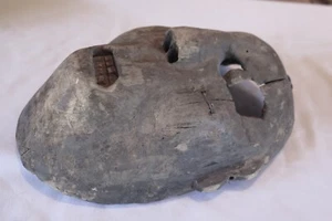 Nepal Jajarkot Primitive Carved Tribal Wood Mask - Picture 1 of 4