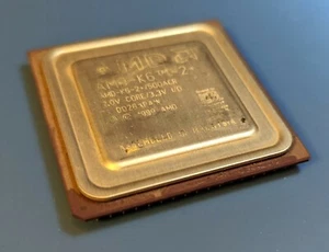 AMD K6-2+/500ACR 500 ACR CPU Processor 1999 RARE UNTESTED Socket 7 2.0V - Picture 1 of 2