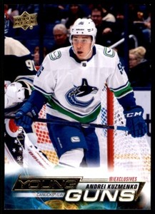 2022-23 UPPER DECK YOUNG GUNS UD EXCLUSIVES ANDREI KUZMENKO ROOKIE 024/100