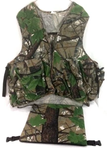Skyline Turkey Hunting Vest XXL w/ Seat Cushion Apparition Green Pockets BLAZE - Picture 1 of 14