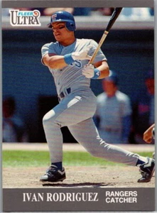 1991 Fleer Ultra Update XRC #U-58 Ivan Rodriguez Rangers Tigers Marlins - Picture 1 of 2