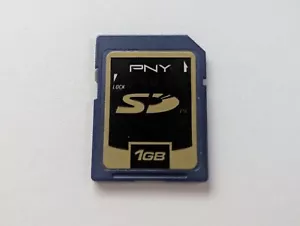 PNY 1GB SD Card - Memory Card for Digital Camera etc - Picture 1 of 1