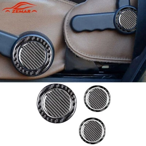 6x Ajuste de asiento de fibra de carbono para Jeep Wrangler 2011-2017 - Imagen 1 de 7