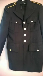 US Army Enlisted Army Service Uniform Dress Blues Jacket Men's 34R - Bild 1 von 3
