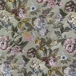 Jacquard Fabric Floral, 54" Wide, for Upholstery Window, Crafts, Sold by Yard - Picture 1 of 7