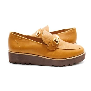 Giani Bernini Fiffee Women’s Leather Wedge Loafer - Picture 1 of 7