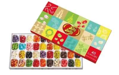 Jelly Belly Beans 17 oz - 40 Flavors Gift Box Sealed - New Best by 3/29/26 - Image 1 of 3