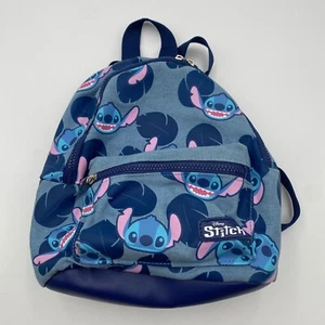 Bioworld Disney Lilo and Stitch Tropical Mini 11" Mochila Azul Jean Bolso LEER - Imagen 1 de 12