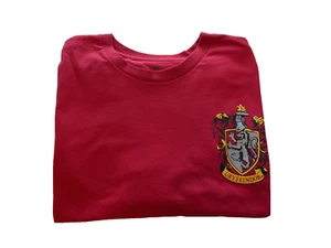 HARRY POTTER Warner Bros. Gryffindor Red T Shirt Crest Logo (S18) UniSize (XL) - Picture 1 of 14