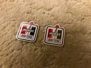 LOT OF 2 HURST SHIFTERS DECALS STICKERS TRUCK DRAG OFFROAD DIRT RACING MAN CAVE - Bild 1 von 4