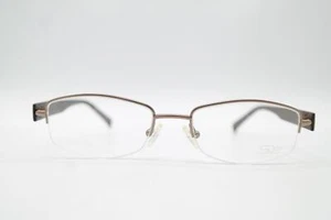 S2 by Seiko SZ200 Titanium Bronze Braun Halbrand Brille Brillengestell Neu - Bild 1 von 6