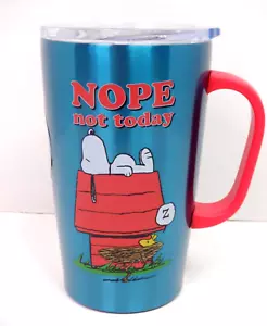 Snoopy Nope Not Today 18 oz. Edelstahl Travel Mug - NEU - Bild 1 von 9