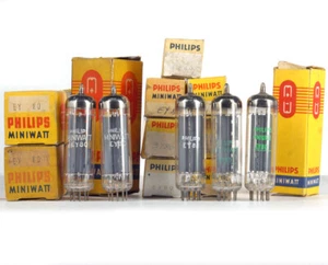 ONE EY80/6U3 PHILIPS NOS FRANCE Tube Röhre Lampe TSF Valve 真空管 진공관 Valvula 电子管 - Picture 1 of 4