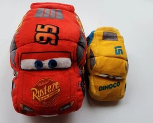Lot of 2 Disney FlipaZoo Pixar Cars 3 Lightning McQueen Cruz 8" and 5" - Picture 1 of 3